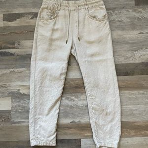 Zara drawstring pants - size medium